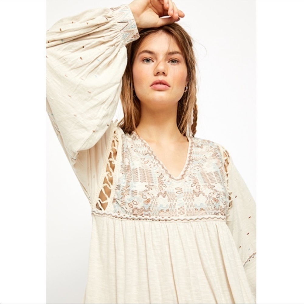 Brand new free much love people tunic mini dress